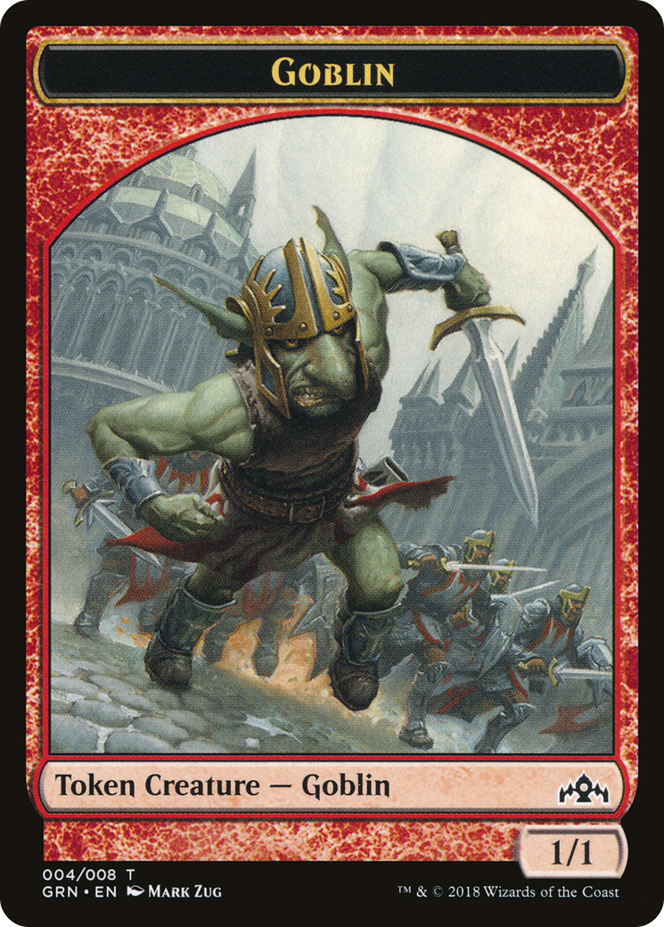 {T} Goblin // Soldier Double-sided Token [Guilds of Ravnica Guild Kit Tokens][TGK1 004]