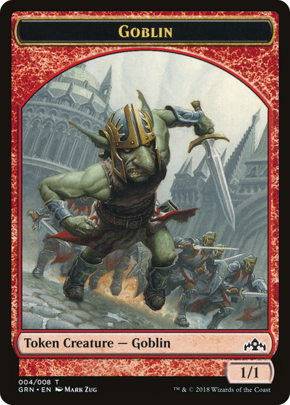 {T} Goblin // Soldier Double-sided Token [Guilds of Ravnica Guild Kit Tokens][TGK1 004]