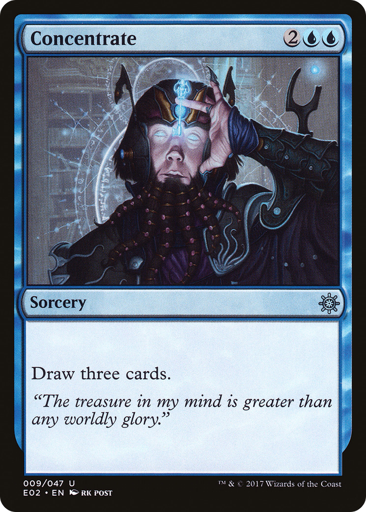 {C} Concentrate [Explorers of Ixalan][E02 009]