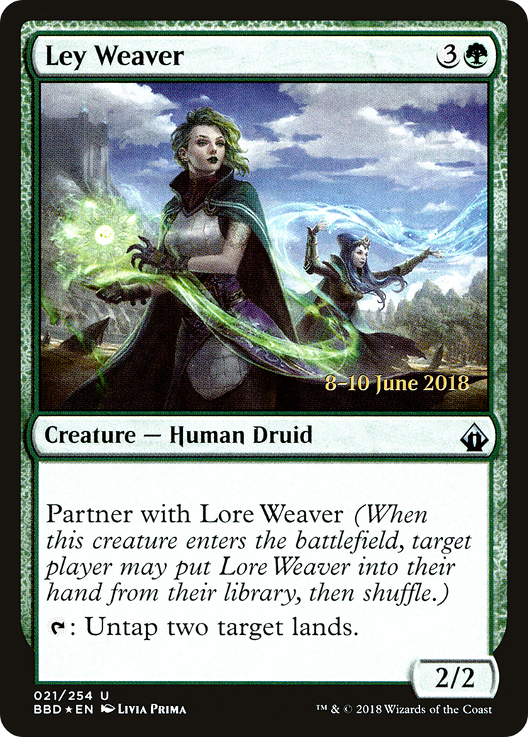 {C} Ley Weaver [Battlebond Prerelease Promos][PR BBD 021]