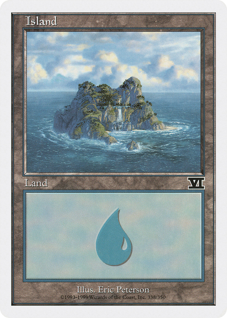 {B}[6ED 338] Island (338) [Classic Sixth Edition]