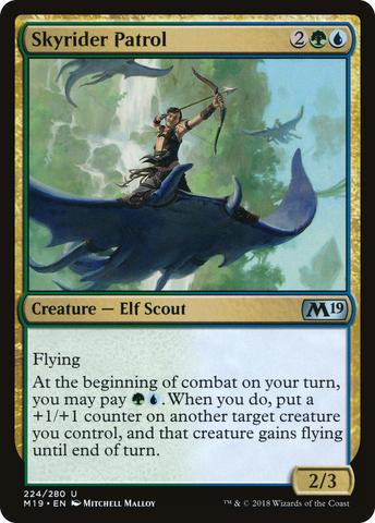 {C} Skyrider Patrol [Core Set 2019][M19 224]