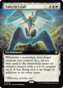{@R} Valkyrie's Call (Extended Art) [Foundations][FDN 449]