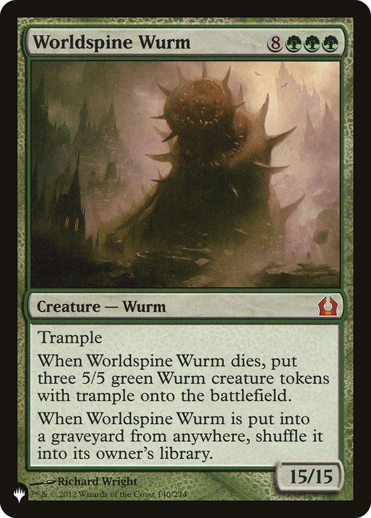 Worldspine Wurm [LIST 140/274]