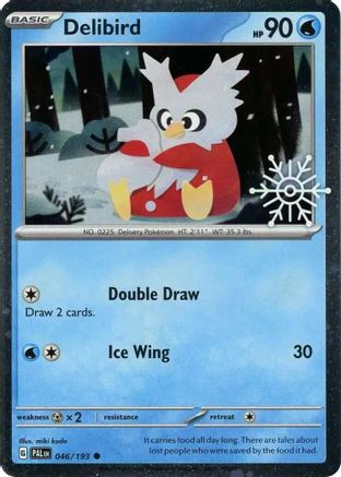 [PKM] Delibird (046/193) (Holiday Calendar) [Miscellaneous Cards]