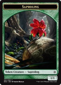 {T} Saproling // Treasure (007) Double-sided Token [Explorers of Ixalan Tokens][TE02 001]