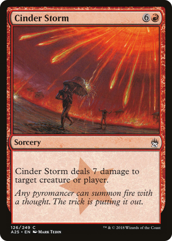 {C} Cinder Storm [Masters 25][A25 126]
