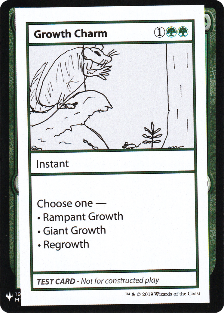 {R} Growth Charm [Mystery Booster Playtest Cards][CON CMB1 077]