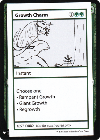 {R} Growth Charm [Mystery Booster Playtest Cards][CON CMB1 077]