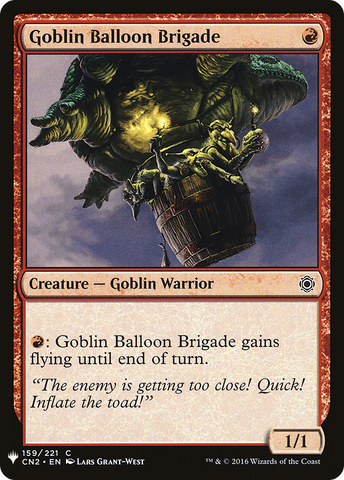 {C} Goblin Balloon Brigade [Mystery Booster][LS CN2 159]