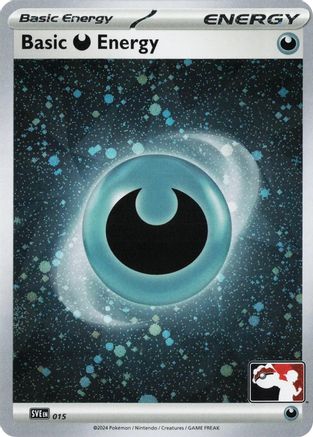 [PKM BE] Basic Darkness Energy (015) (Cosmos Holo) [Prize Pack Series Seven]