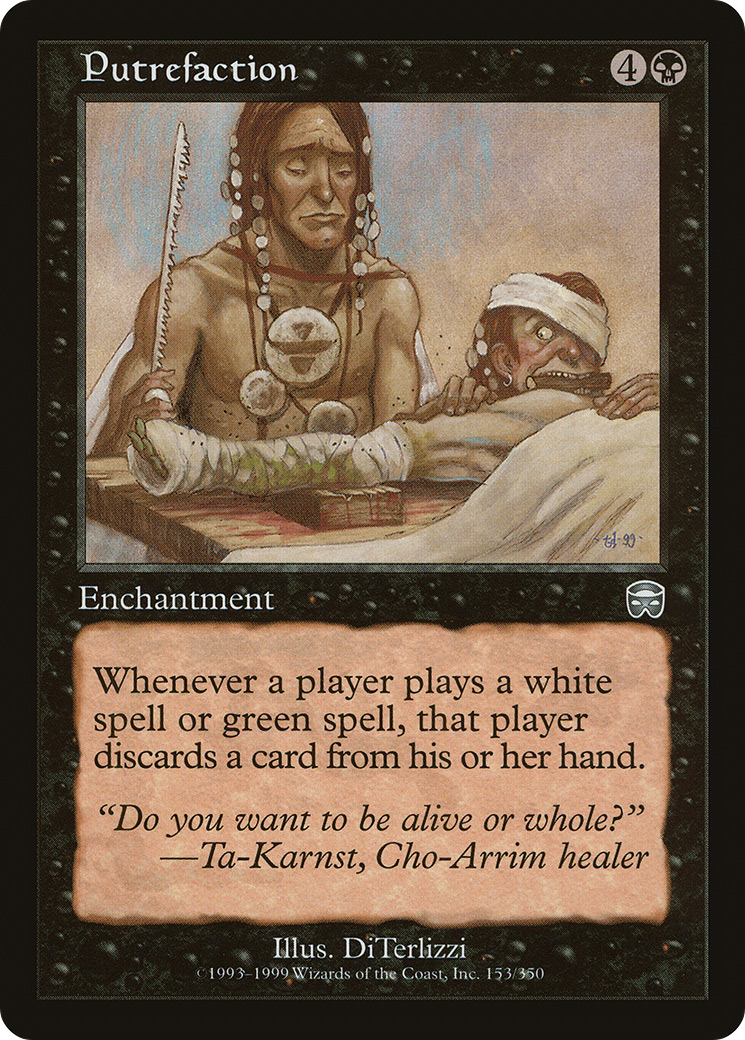 {C} Putrefaction [Mercadian Masques][MMQ 153]