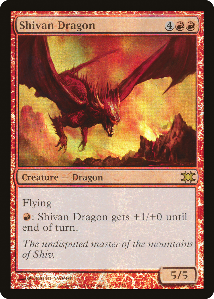 {R} Shivan Dragon [From the Vault: Dragons][DRB 013] - Misty Mountain Games
