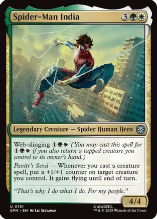 {@@ SPM C} Spider-Man India [Marvel's Spider-Man] [SPM 151]