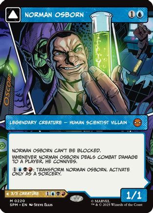 {@@ SPM R} Norman Osborn (Borderless) [Marvel's Spider-Man] [SPM 220]
