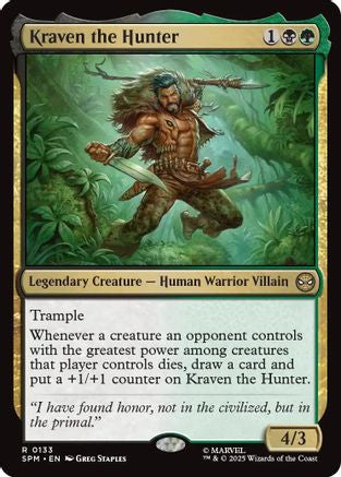 {@@ SPM R} Kraven the Hunter [Marvel's Spider-Man] [SPM 133]