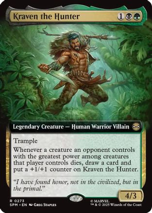 {@@ SPM R} Kraven the Hunter (Extended Art) [Marvel's Spider-Man] [SPM 273]