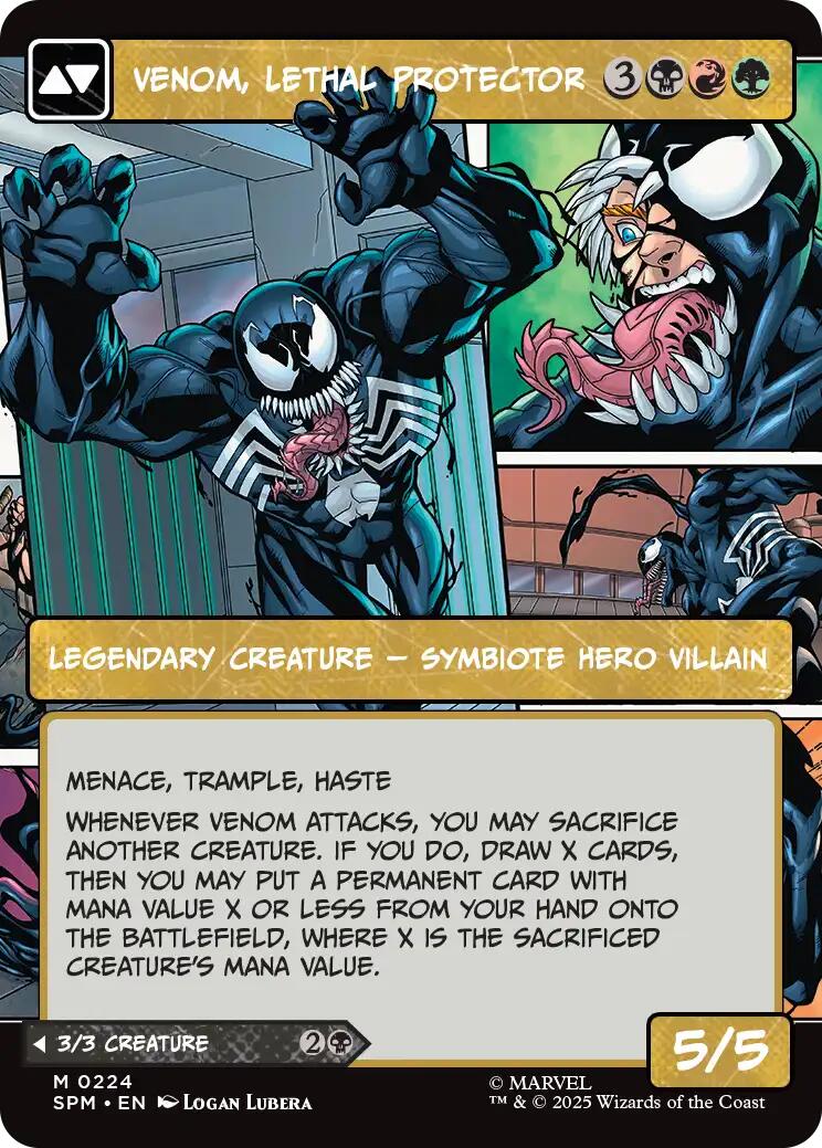 {@@ SPM R} Eddie Brock (0224) (Borderless) [Marvel's Spider-Man] [SPM 224]