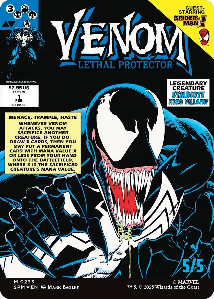 {@@ SPM R} Eddie Brock (0233) (Borderless) [Marvel's Spider-Man] [SPM 233]