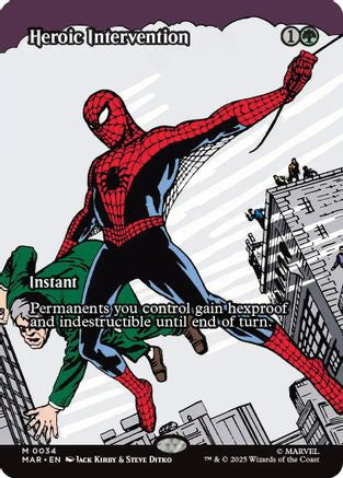 {@@ MAR R} Heroic Intervention (Borderless) [Marvel's Spider-Man: Eternal-Legal] [SPE 034]