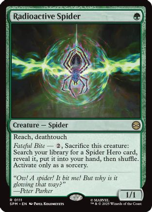 {@@ SPM R} Radioactive Spider [Marvel's Spider-Man] [SPM 285]