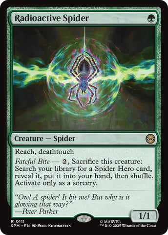 {@@ SPM R} Radioactive Spider [Marvel's Spider-Man] [SPM 285]