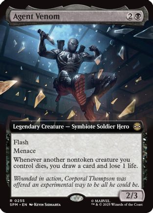 {@R} Agent Venom (Extended Art) [SPM 255]