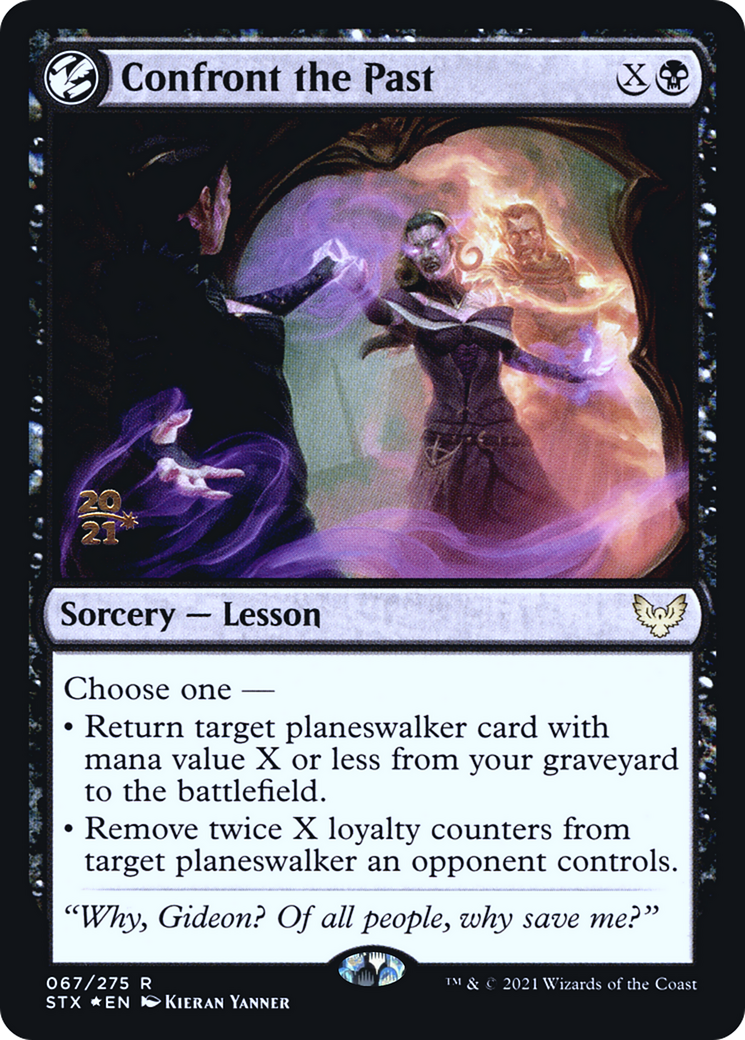 {R} Confront the Past [Strixhaven: School of Mages Prerelease Promos][PR STX 067]
