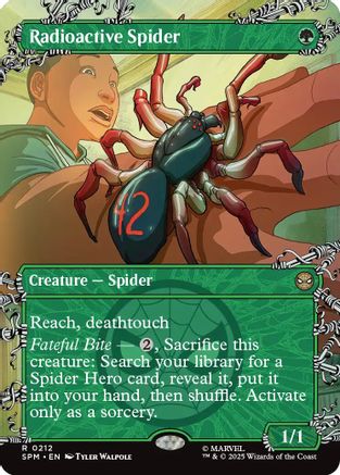 {@@ SPM R} Radioactive Spider (Borderless) [Marvel's Spider-Man] [SPM 212]