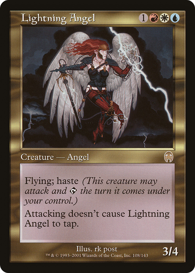 {R} Lightning Angel [Apocalypse][APC 108] - Misty Mountain Games