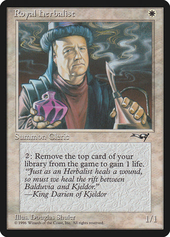 {C} Royal Herbalist (Male) [Alliances][ALL 15B]