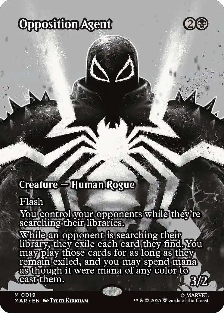 {@@ MAR R} Opposition Agent (Borderless) [Marvel's Spider-Man: Eternal-Legal] [SPE 019]