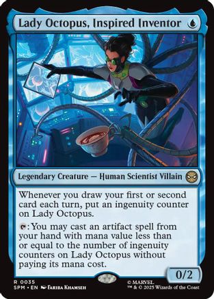 {@R} Lady Octopus, Inspired Inventor [SPM 035]