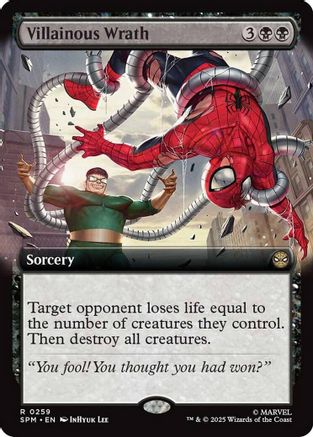 {@@ SPM R} Villainous Wrath (Extended Art) [Marvel's Spider-Man] [SPM 259]