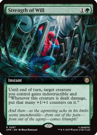 {@@ SPM R} Strength of Will (Extended Art) [Marvel's Spider-Man] [SPM 267]