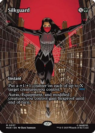 {@@ MAR R} Silkguard (Borderless) [Marvel's Spider-Man: Eternal-Legal] [SPE 037]