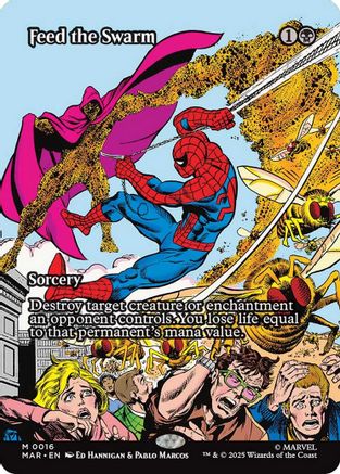 {@@ MAR R} Feed the Swarm (Borderless) [Marvel's Spider-Man: Eternal-Legal] [SPE 016]