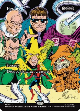 {@@ MAR R} Hex (Borderless) [Marvel's Spider-Man: Eternal-Legal] [SPE 017]