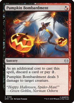{@@ SPE C} Pumpkin Bombardment [Marvel's Spider-Man] [SPM 139]