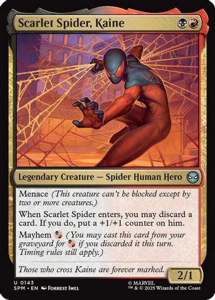 {@@ SPM C} Scarlet Spider, Kaine [Marvel's Spider-Man] [SPM 143]
