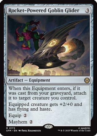 {@@ SPM R} Rocket-Powered Goblin Glider [Marvel's Spider-Man] [SPM 172]
