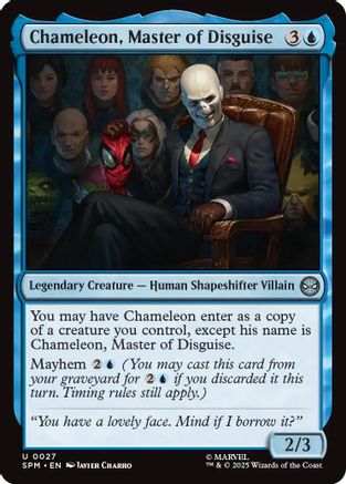 {@@ SPM C} Chameleon, Master of Disguise [Marvel's Spider-Man] [SPM 027]