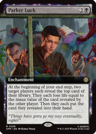 {@@ SPM R} Parker Luck (Extended Art) [Marvel's Spider-Man] [SPM 258]