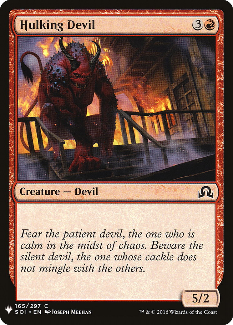 {C} Hulking Devil [Mystery Booster][LS SOI 165]