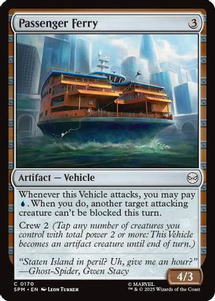{@@ SPE C} Passeneger Ferry [Marvel's Spider-Man] [SPM 170]