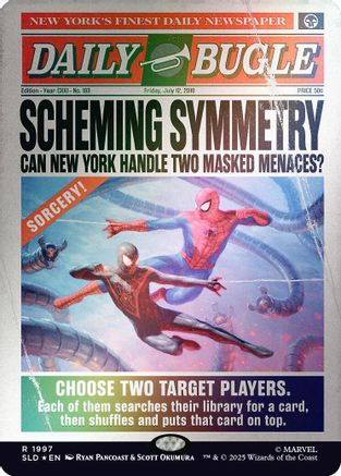 Scheming Symmetry (1997) (Rainbow Foil) [SLD-1997]  Foil