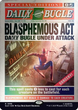 Blasphemous Act (1998) (Rainbow Foil) [SLD-1998]  Foil