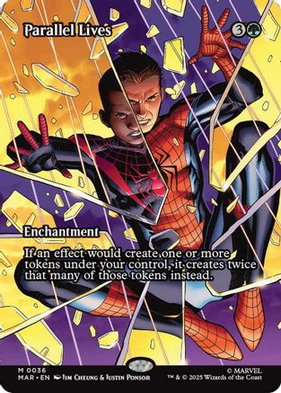 {@@ MAR R} Parallel Lives (Borderless) [Marvel's Spider-Man: Eternal-Legal] [SPE 036]