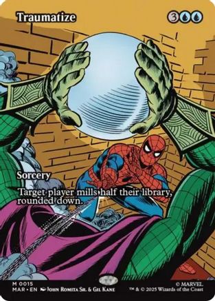 {@@ MAR R} Traumatize (Borderless) [Marvel's Spider-Man: Eternal-Legal] [SPE 015]