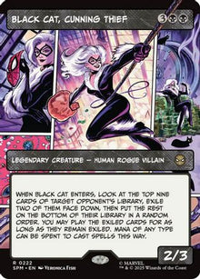{@R} Black Cat, Cunning Thief (Borderless) [SPM 222]